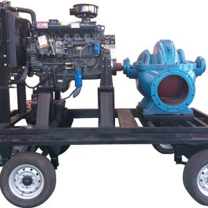 移动拖车柴油机水泵机组