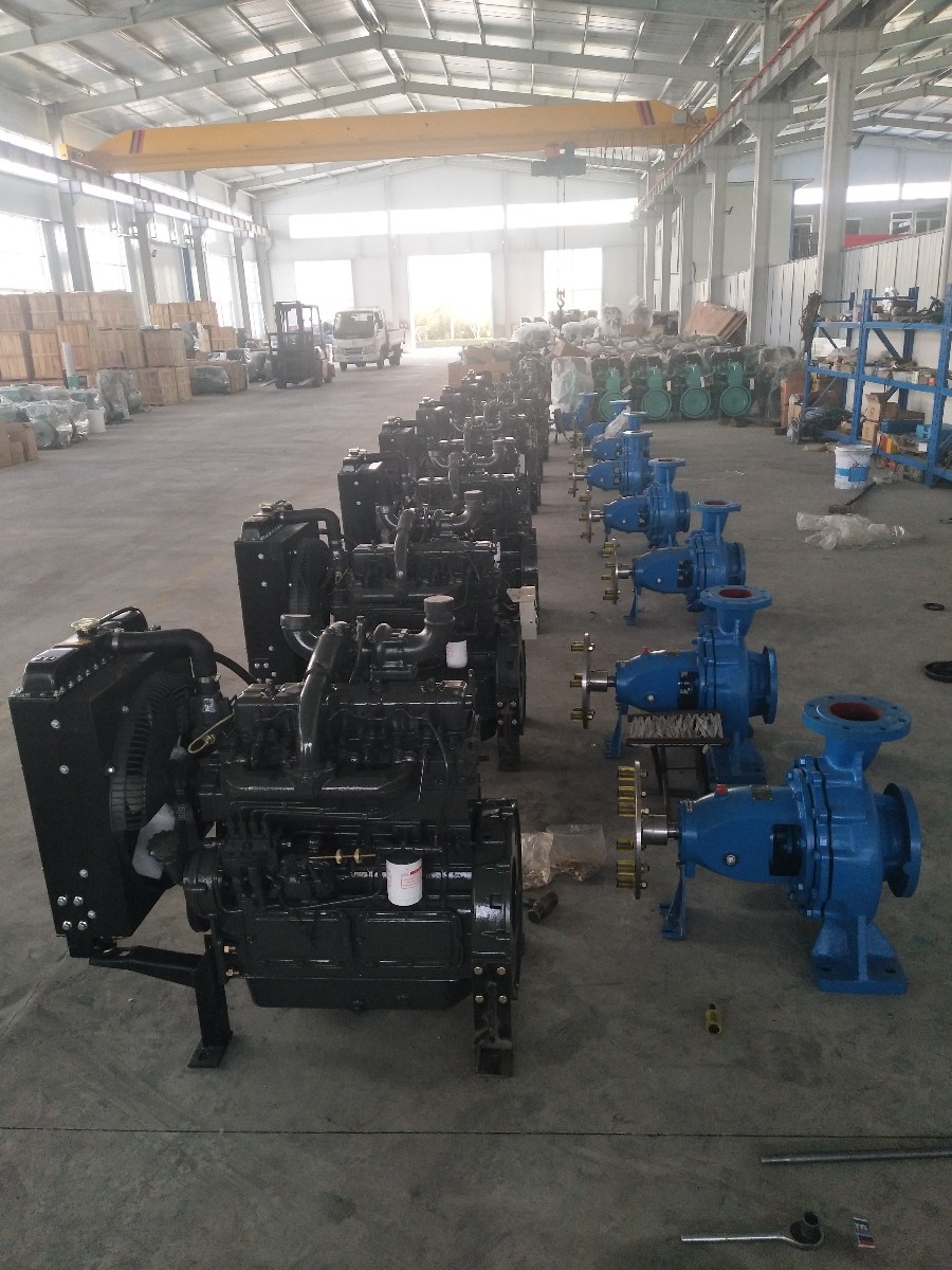 40KW柴油机水泵机组