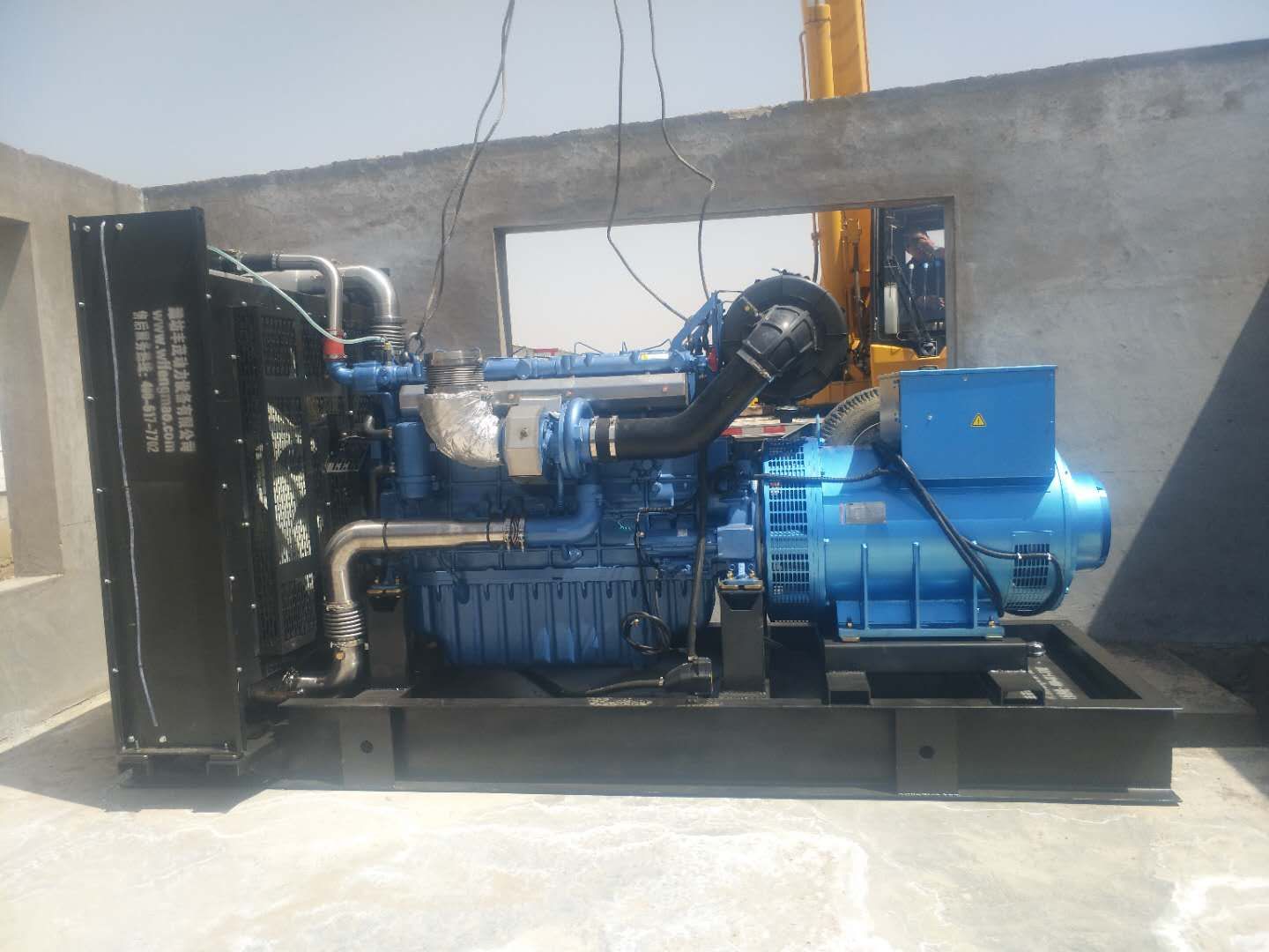 潍柴博杜安500KW柴油发电机组