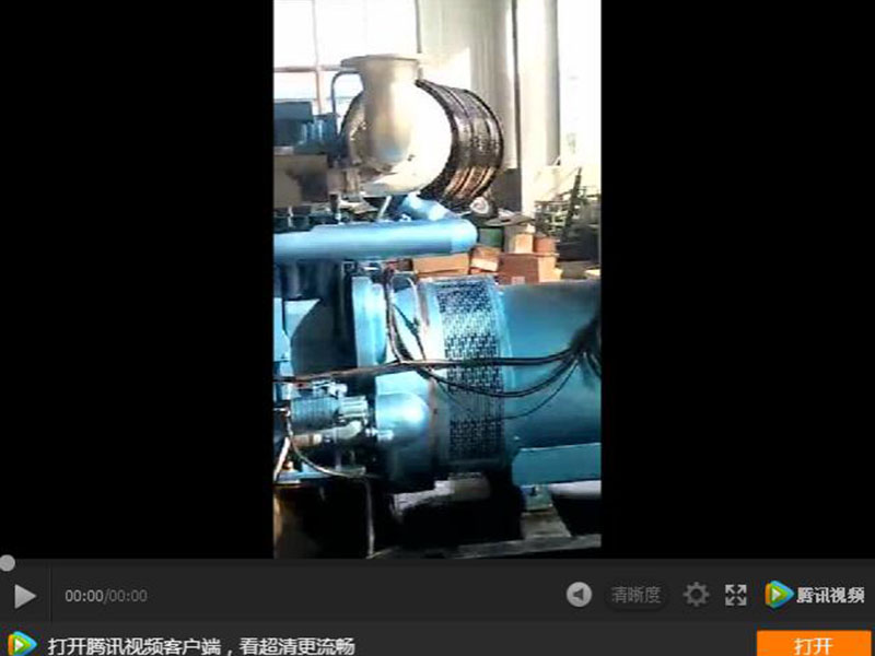 潍柴重机500KW柴油发电机组开机试验